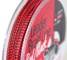 Hell-Cat Nadväzcová Šnúra Leader Braid Line Red Black 20 m (2)