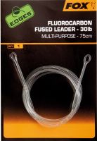 Fox Náväzec Fluorocarbon Fused Leader 30 lb-Dĺžka 115 cm