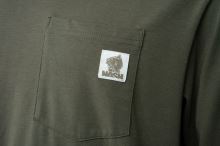 Nash Tričko Make It Happen Carp Logo Long Sleeve T-Shirt Green (3)