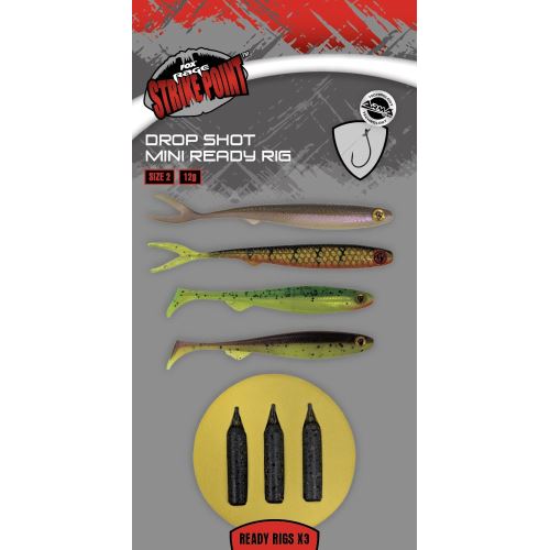 Fox Rage Montáž Drop Shot Micro Ready Rig 3 ks