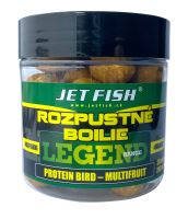 Jet Fish Boosterované Boilie Legend Range Protein Bird Multifruit 250 ml (1)