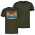 Korda Tričko Dawn Vibes Tee Dark Olive