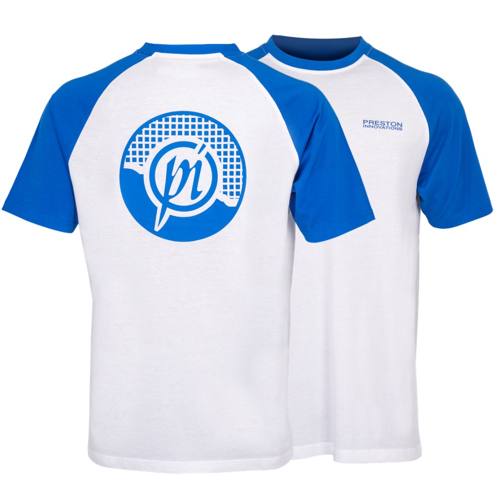 E-shop Preston innovations tričko lightweight white raglan t-shirt - xl