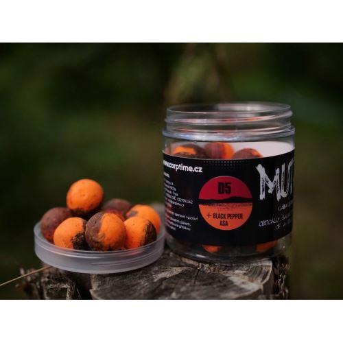 G.B.U. Vyvážené Boilies Mutant D5 Black Pepper Asa 130 g