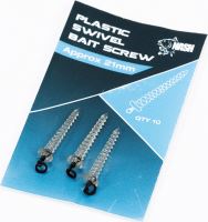 Nash Držiak Nástrahy Plastic Swivel Bait Screw