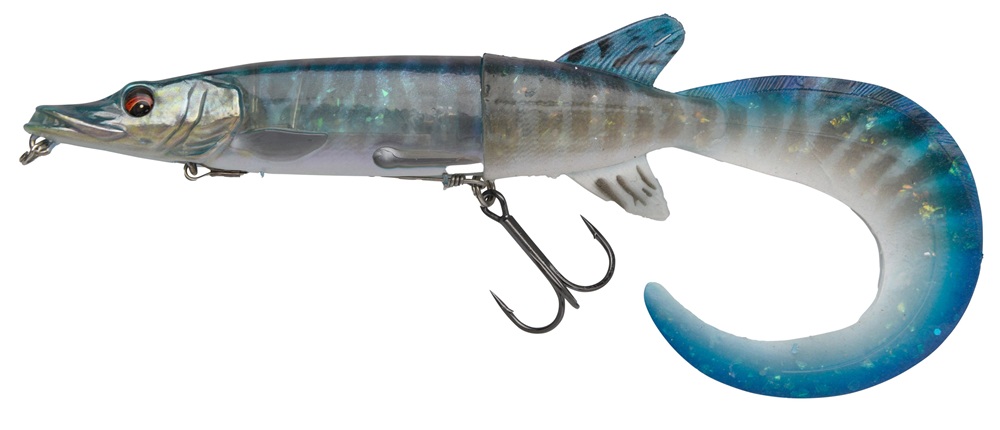 E-shop Savage gear gumová nástraha 3d hybrid pike slow sinking blue pike - 17 cm 47 g