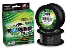 Power Pro Splietaná Šnúra Moss Green 275 m - Priemer 0,32 mm Nosnosť 24 kg