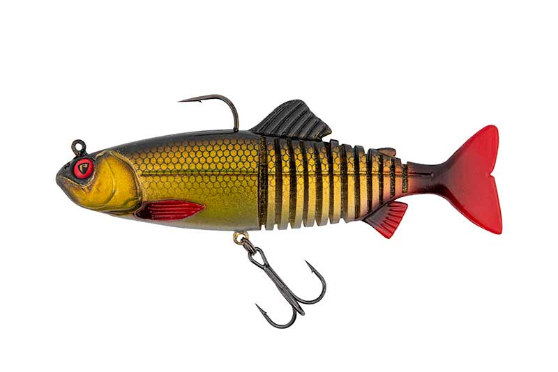 Fox rage gumová nástraha jointed replicant golden prey - 15 cm 60 g