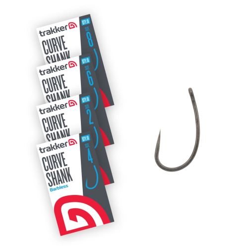 Trakker Háčiky Curve Shank Hooks Barbless