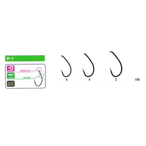 Hayabusa háčiky Hooks Model P1