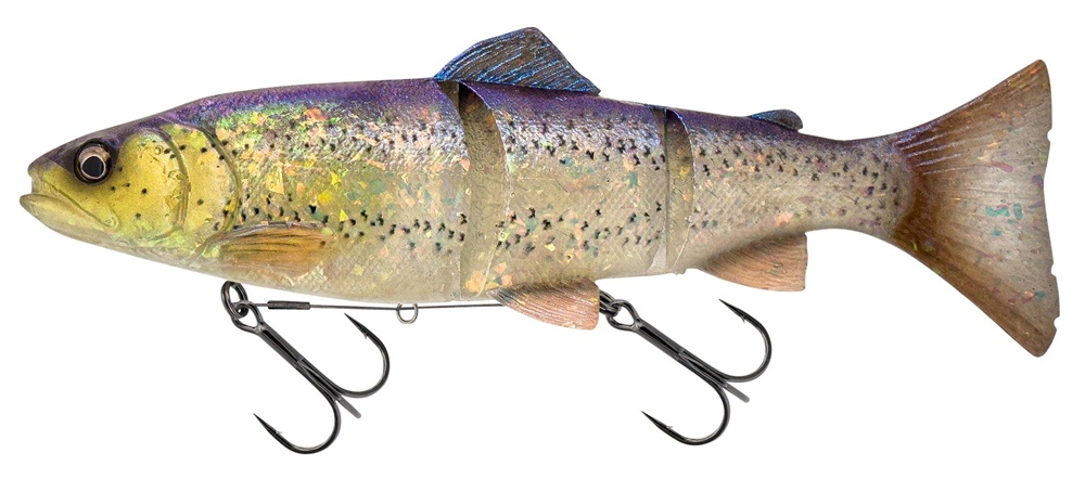 E-shop Savage gear gumová nástraha 3d line thru trout clear blue trout - 25 cm 193 g