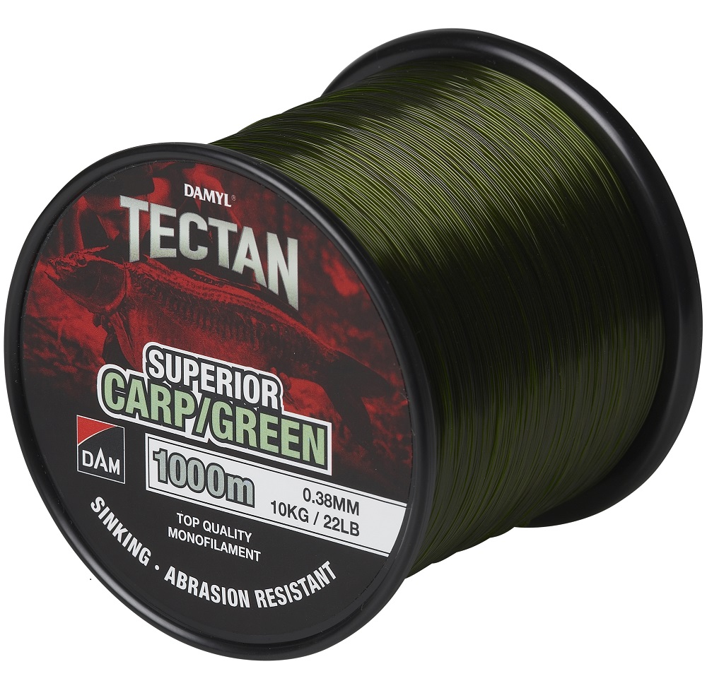 Dam vlassec damyl tectan carp green 1000 m - 0,33 mm 8 kg