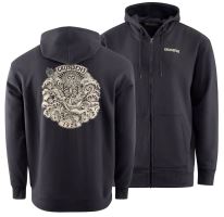 Grundéns Mikina Aegir FZ Hoodie Black