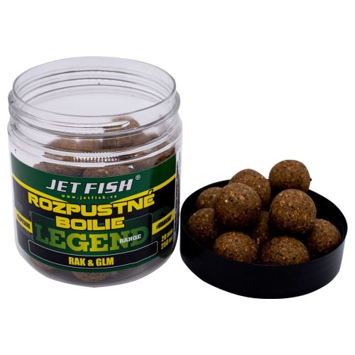 Jet Fish Rozpustné Boilie Legend Range Rak GLM 250 ml