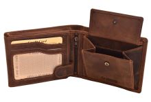 Mercucio Peňaženka Svetlohnedá Vzor 7 Šťuka S Udicou (1)