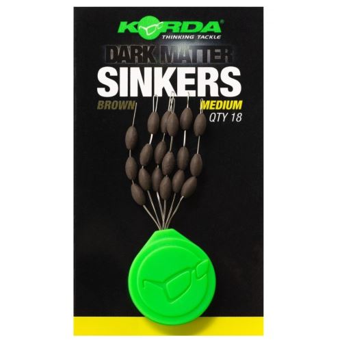 Korda Stopery Volfrámové Sinkers Gravel Brown