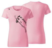 Giants Fishing Tričko Dámske Plávajúci Kapor Ružové - L