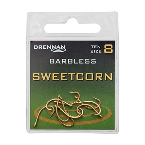 Drennan Háčiky Bez Protihrotu Sweetcorn Barbless