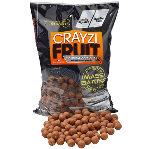 Starbaits Boilies Mass Baiting Crayzi Fruit 3 kg