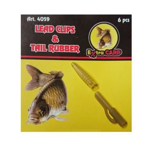 Extra Carp Lead Clips & Tail Rubber