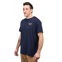 Grundéns Tričko Dark Seas X Grundens Watercraft SS T-Shirt Dark Navy (3)