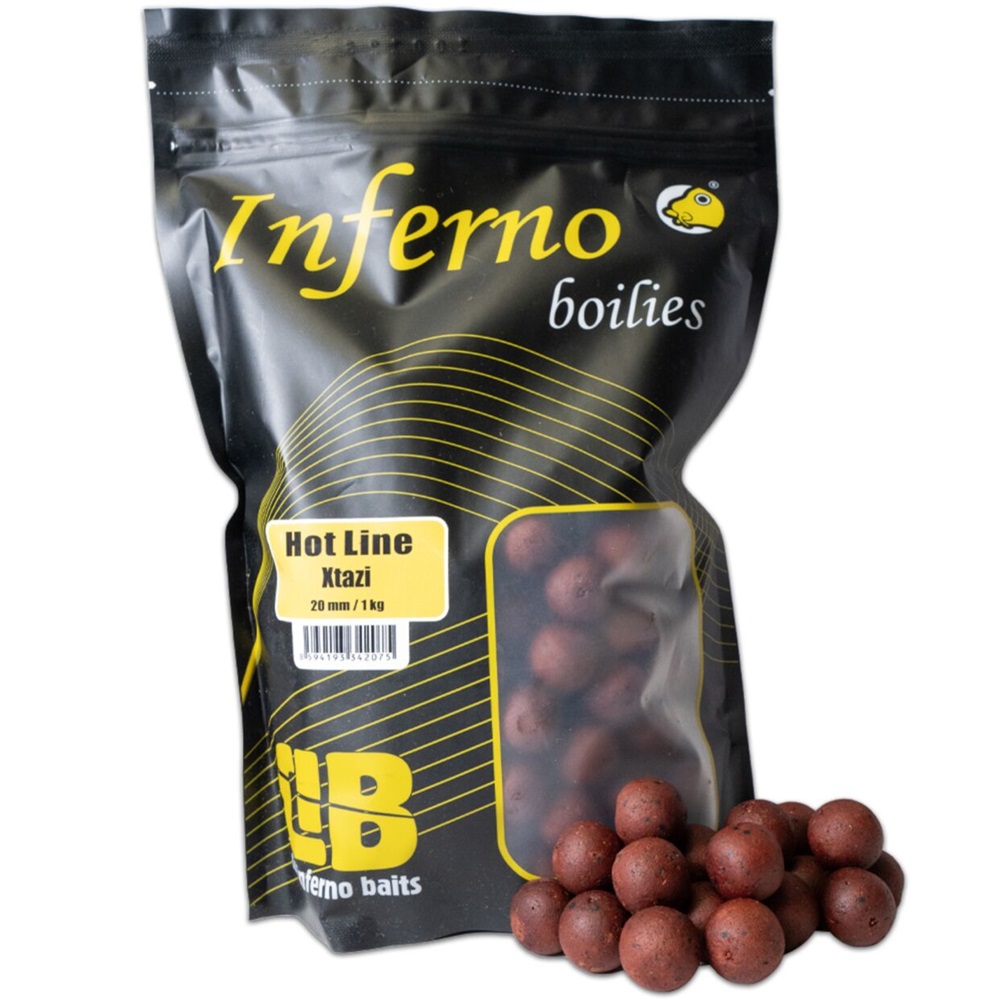 E-shop Carp inferno boilies hot line xtazi - 3 kg 20 mm