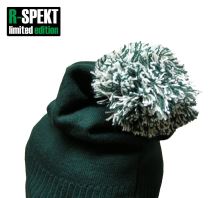 R-spekt Čiapka PomPom DUO beanie style zelená (3)