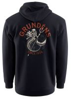Grundéns Mikina Displacement DWR Hoodie Dead Reckoning Black - M