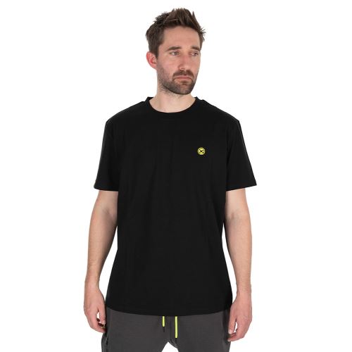 Matrix Tričko Large Logo T-Shirt Black Lime
