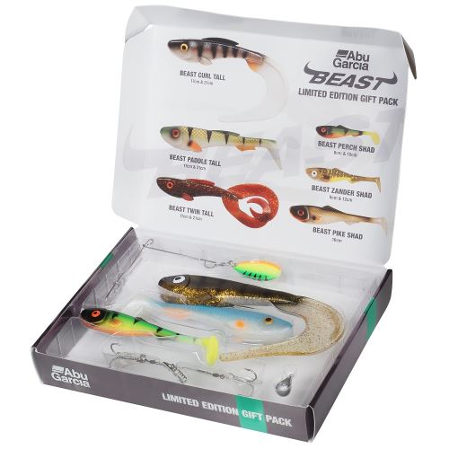 Abu Garcia Limitované Vianočné Balenie Nástrah Beast Gift Pack 6 ks LTD Murky And Clear Water