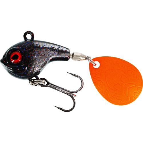 Westin Nástraha Dropbite Spin Tail Jig Black Mamba