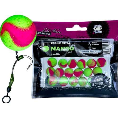 LK Baits Plávajúce Boilie Pop-Up Extra Mango