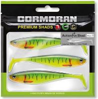 Cormoran Gumová Nástraha Action Fin Shad Pumpkin Shad (1)
