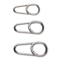 Savage Gear Karabínky Custom Salt Splitring Snaps 15 ks (1)