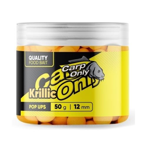 Carp Only Plávajúce Boilies Hi-Visual Pop Up Krillic Krill & Cesnak 50 g