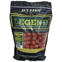 Jet Fish Boilie LEGEND Robin red + A.C. brusinka - 1 kg 24 mm