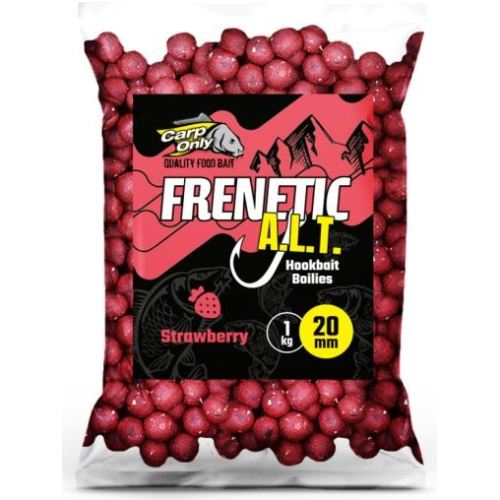 Carp Only Boilies Hookbait Frenetic A.L.T. Strawberry 1 kg