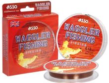 Asso Vlasec Waggler Fishing Hnedá 150m-Priemer 0,16 mm / Nosnosť 2,1 kg