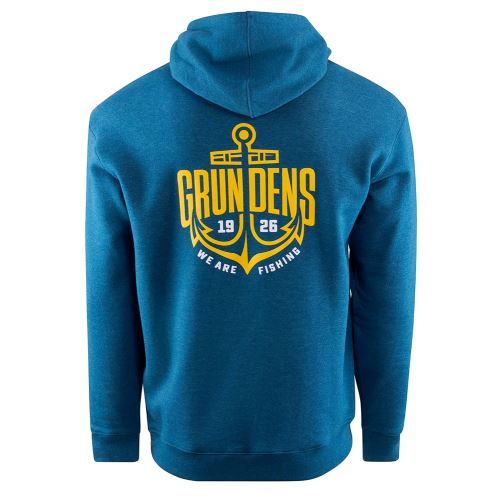 Grundéns Mikina Displacement DWR Hoodie Anchor Navy Heater