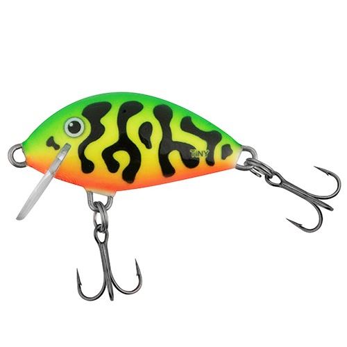 Salmo Wobler Tiny Sinking Green Tiger 3 cm