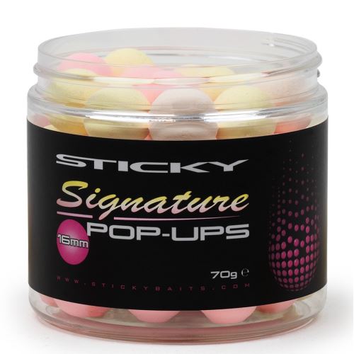 Sticky Baits Plávajúce Boilies Signature Pop-Ups Mixed 70 g