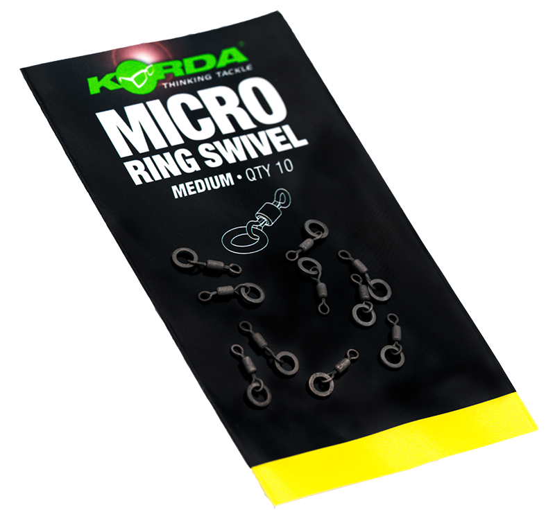 Korda obratlík s krúžkom micro rig swivel medium