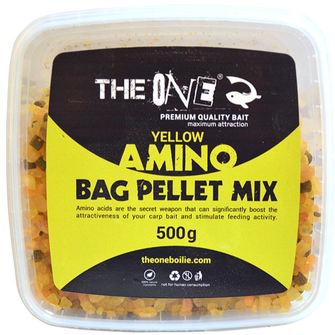 E-shop The one pelety amino bag pellet mix 500 g - žltá