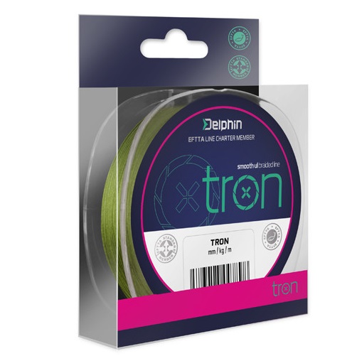 Fin náväzcová šnúra tron zelená 20 m-priemer 0,05 mm / nosnosť 2,25 kg