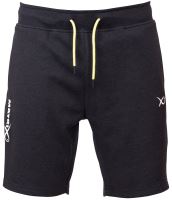 Matrix Kraťasy Minimal Black Marl Jogger Shorts-Veľkosť XXXL