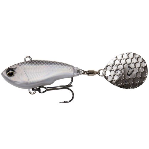 Savage Gear Fat Tail Spin Sinking White Silver
