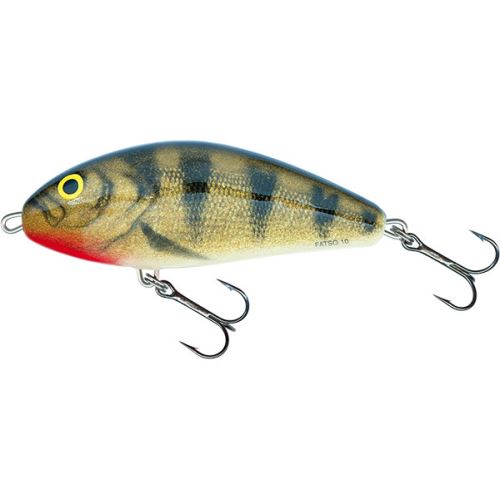 Salmo Wobler Fatso Floating Emerald Perch - 10 cm 48 g