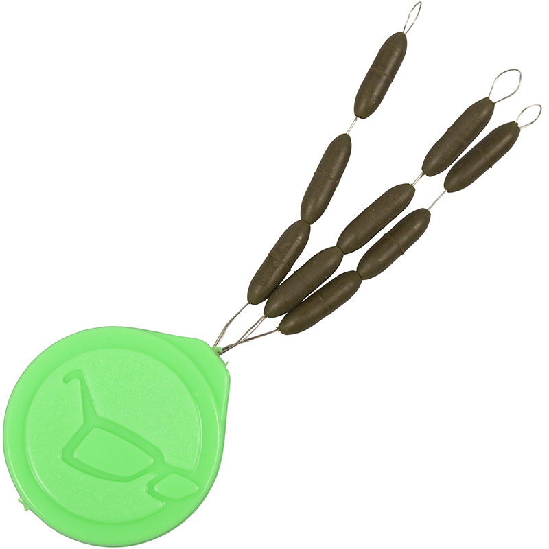 E-shop Korda tungstenové stopery sinker hooklink weight gravel brown-medium 9 ks