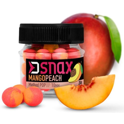 Delphin Pop Up Nástraha D Snax Pop Mango Broskyňa 20 g