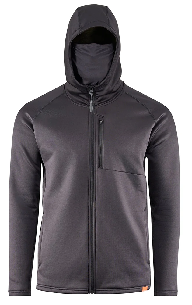 Grundéns termomikina grundies thermal fz hoodie black - m